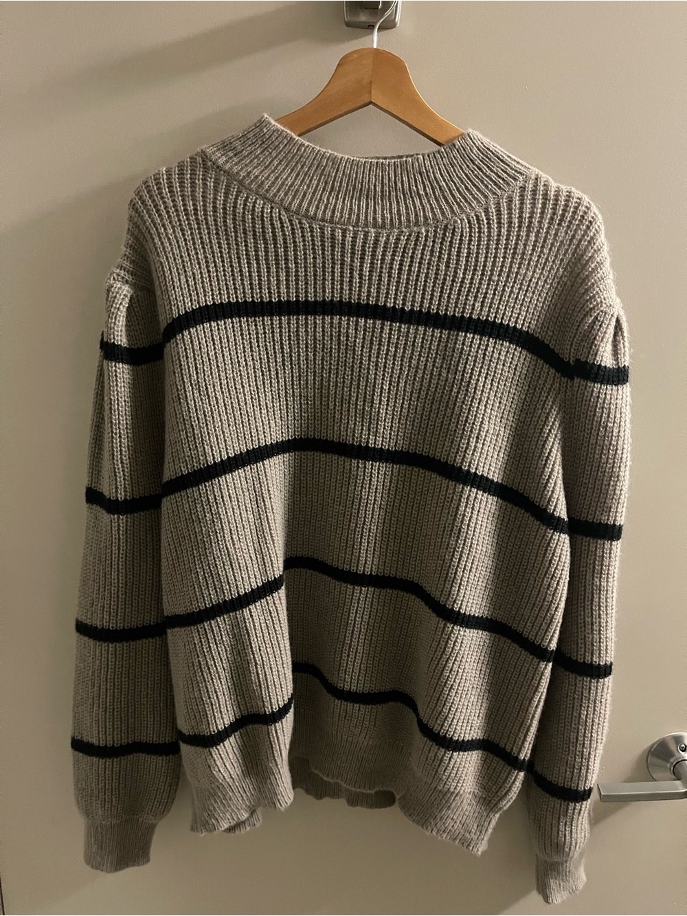 Striped Knit Sweater
